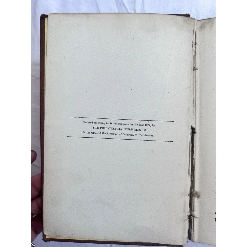 Wit And Humor For The Household 1883  Antique Book